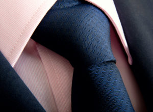 Detail of a business man suit, shirt and tie